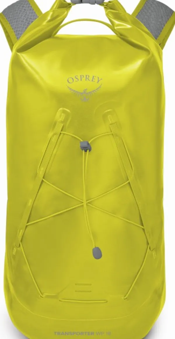Osprey Reput Ja Rinkat^Transporter Roll Top WP 18 reppu rullasulkimella, keltavihreä