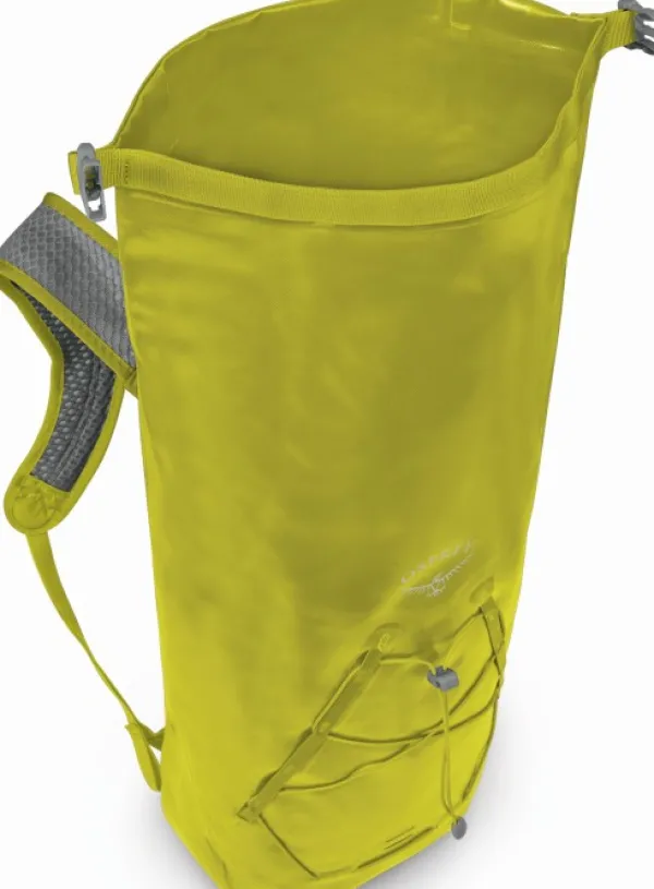 Osprey Reput Ja Rinkat^Transporter Roll Top WP 18 reppu rullasulkimella, keltavihreä