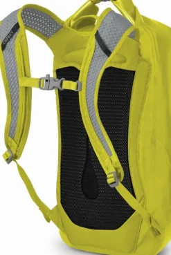 Osprey Reput Ja Rinkat^Transporter Roll Top WP 18 reppu rullasulkimella, keltavihreä