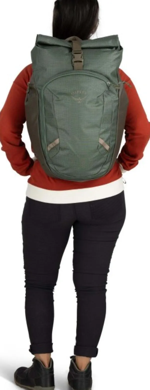 Osprey Reput Ja Rinkat^Transporter Roll Top Pack Euphoria Purple/Purple Ink