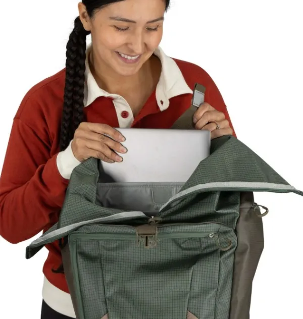 Osprey Reput Ja Rinkat^Transporter Roll Top Pack Euphoria Purple/Purple Ink