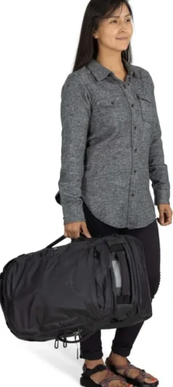 Osprey Transporter Squffel 44 Raven Black/Black| Varustekassit