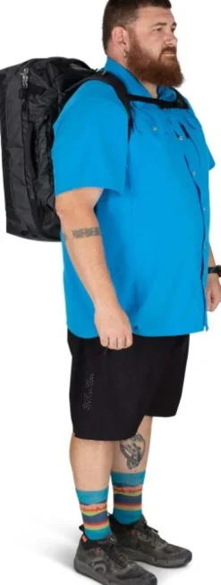 Osprey Transporter Squffel 44 Raven Black/Black| Varustekassit