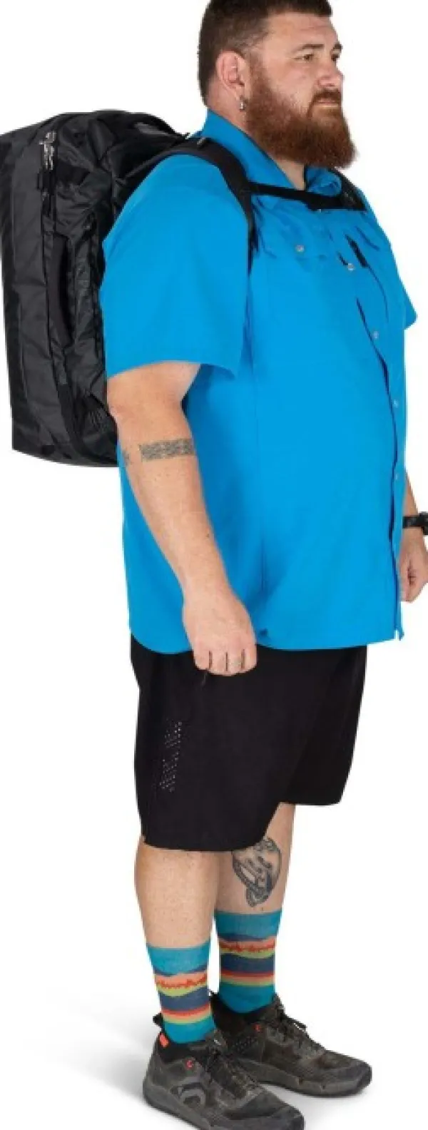 Osprey Transporter Squffel 44 Raven Black/Black| Varustekassit