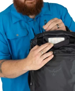 Osprey Transporter Squffel 44 Raven Black/Black| Varustekassit