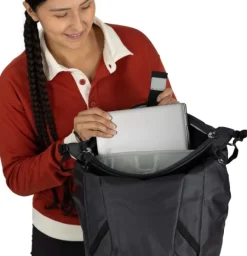 Osprey Reput Ja Rinkat^Transporter Zinch Raven Black/Black