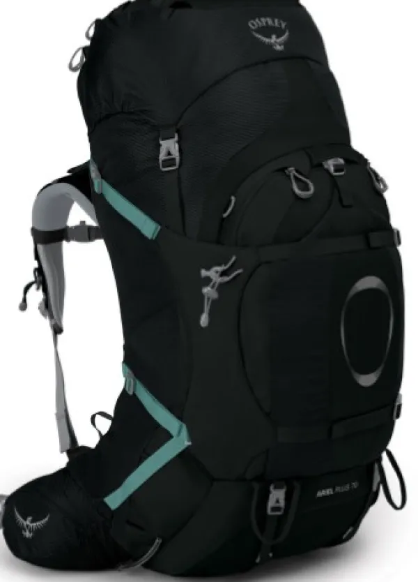 Osprey W's Ariel Plus 70 Black| Reput Ja Rinkat