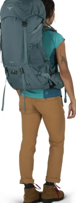 Osprey Reput Ja Rinkat^W's Renn 50 Cascade Blue/Melon Orange