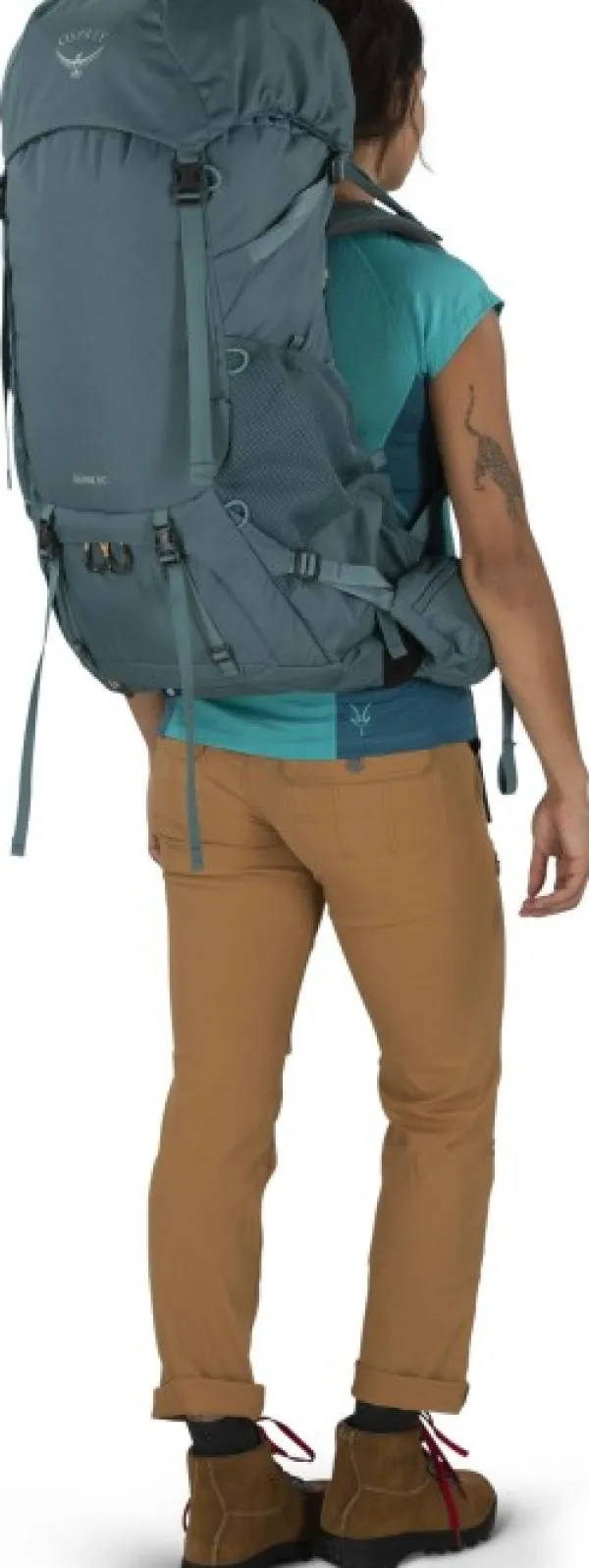 Osprey Reput Ja Rinkat^W's Renn 50 Cascade Blue/Melon Orange