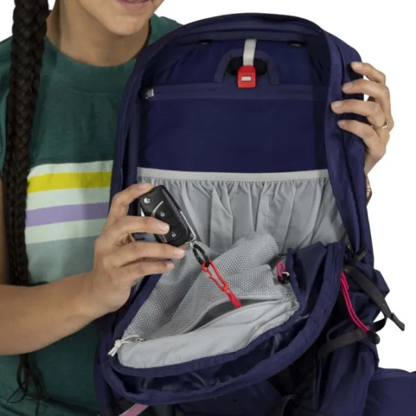 Osprey Reput Ja Rinkat^W's Tempest 11 Deep Fig/Hotspot Pink