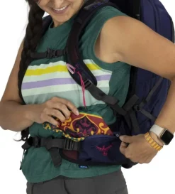 Osprey Reput Ja Rinkat^W's Tempest 11 Deep Fig/Hotspot Pink