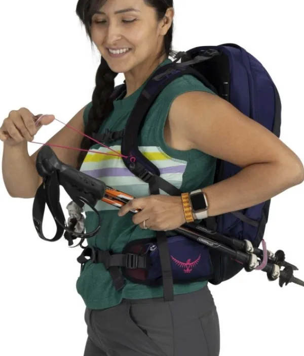 Osprey Reput Ja Rinkat^W's Tempest 11 Deep Fig/Hotspot Pink