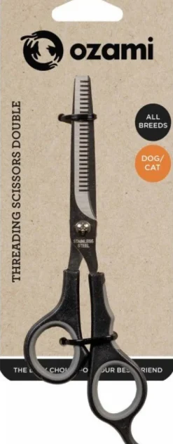 Ozami Threading Scissors Double| Turkinhoito