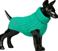 PAIKKA Knit Sweater koiran villapaita, 20-30 cm, Green| Neuletakit