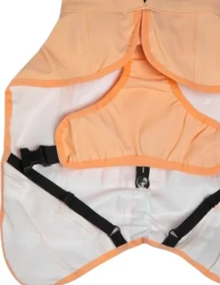 PAIKKA Sadetakit^Reflective Shell Raincoat Peach 45-50 cm