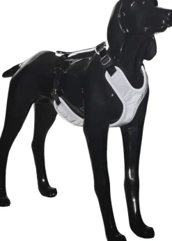 PAIKKA Visibility Harness koiran valjaat, XL, Dark| Valjaat
