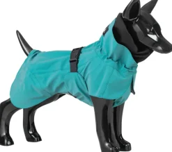 PAIKKA Visibility Raincoat koiran sadetakki, 30 cm, petrooli| Sadetakit