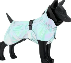 PAIKKA Sadetakit^Visibility Raincoat koiran sadetakki, 35 - 50 cm, petrooli