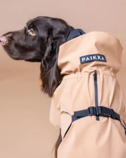PAIKKA Sadetakit^Visibility Raincoat Lite Taupe 30 cm