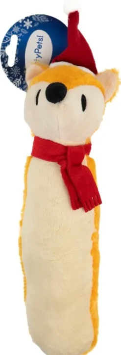 Party Pets Pehmeät Lelut^Christmas Sticks Fox koiranlelu, 28cm