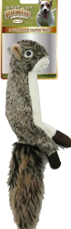 Pawise Koiranlelu Stuffingless Orava 48 cm| Pehmeät Lelut