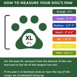 Pawz Dog Boots Black XL| Koiran Tossut