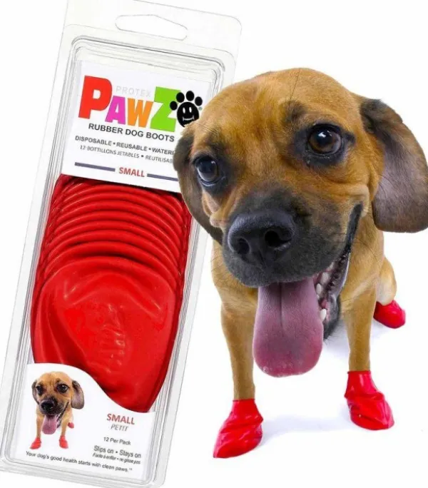 Pawz Koiran Tossut^Dog Boots Color Red S