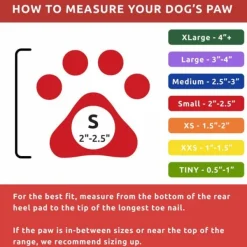 Pawz Koiran Tossut^Dog Boots Color Red S