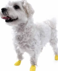Pawz Koiran Tossut^Dog Boots Color Yellow XXS