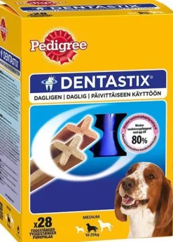 Pedigree Dentastix Medium 28 kpl| Hampaidenhoito