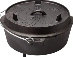 Petromax Avotulelle^Dutch Oven valurautapata, 6,1 litraa, Ft6