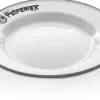 Petromax Enamel Plates 22 cm White 2-pack| Astiat Ja Ruokailuvälineet