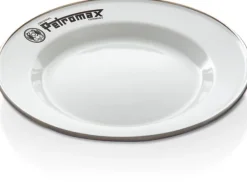 Petromax Enamel Plates 22 cm White 2-pack| Astiat Ja Ruokailuvälineet