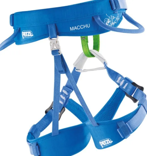 Petzl Kiipeilyvarusteet^Kids Macchu Harness lasten kiipeilyvaljaat, Blue