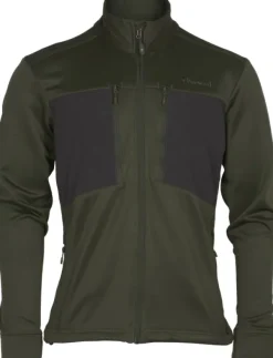 Pinewood Metsästysliivit/Fleeceliivit^Abisko Power Fleece fleecetakki, tummanvihreä