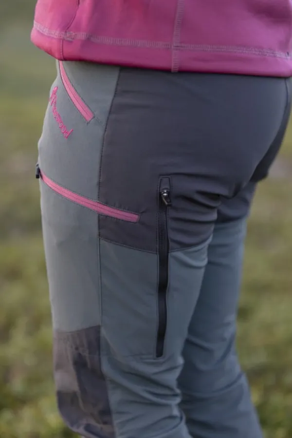 Pinewood Abisko Trouser naisten ulkoiluhousut, Urban Grey/Dark Anthracite| Naisten metsästysvaatteet/Naisten Metsästyshousut
