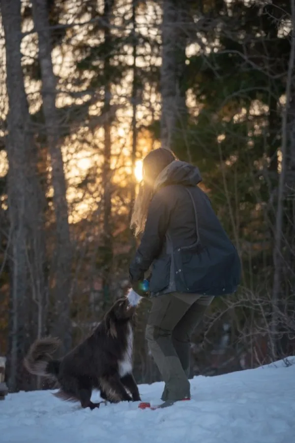 Pinewood Koiranohjaajan Vaatteet^Dog Sports 2.0 Jacket naisten takki, viiininpunainen