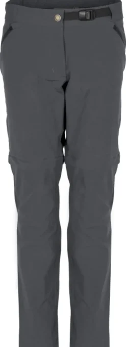 Pinewood Everyday Travel Zipoff Trousers naisten katkolahjehousut, harmaa| Vapaa-ajan Housut