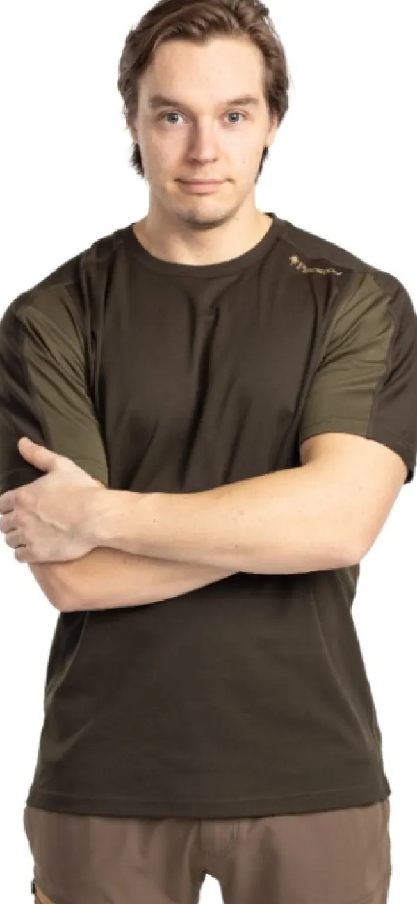 Pinewood Metsästysliivit/Fleeceliivit^Finnveden Function t-paita, maastonvihreä