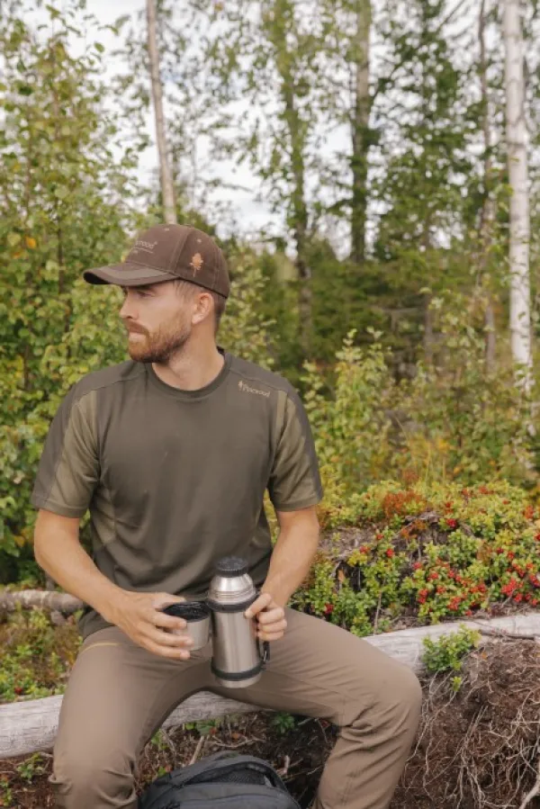 Pinewood Metsästysliivit/Fleeceliivit^Finnveden Function t-paita, maastonvihreä