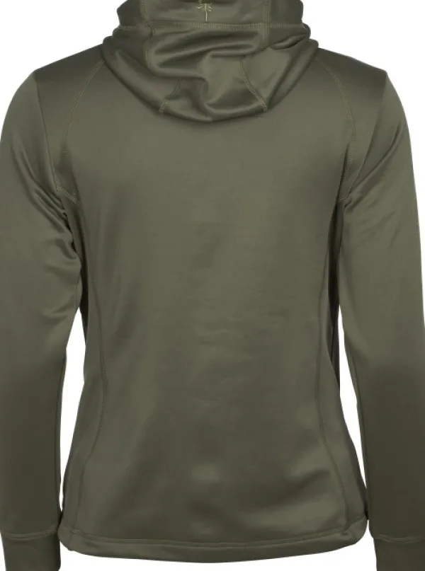 Pinewood Naisten metsästysvaatteet/Naisten Metsästystakit^Finnveden Hoodie naisten fleecetakki, Olive