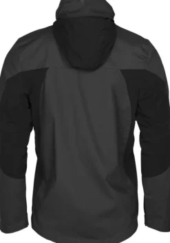Pinewood Metsästystakit/Hybriditakit Metsälle^Finnveden Trail Hybrid Jacket takki, tummanharmaa/musta