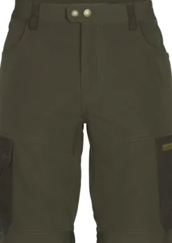 Pinewood Shortsit^Finnveden Trail Hybrid Shorts shortsit, maastonvihreä
