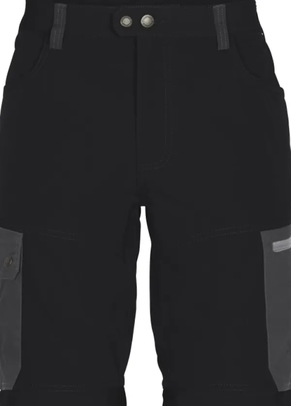 Pinewood Shortsit^Finnveden Trail Hybrid Shorts shortsit, tummanharmaa/musta