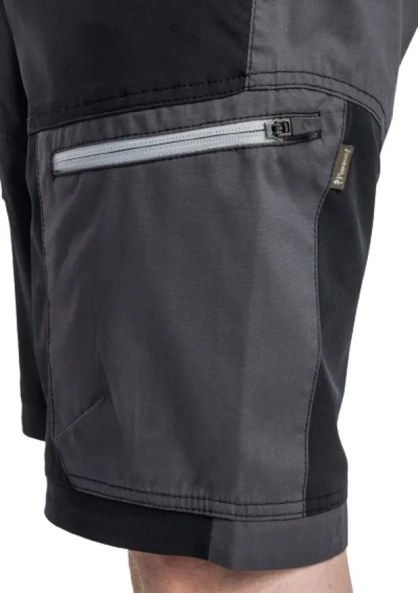 Pinewood Shortsit^Finnveden Trail Hybrid Shorts shortsit, tummanharmaa/musta