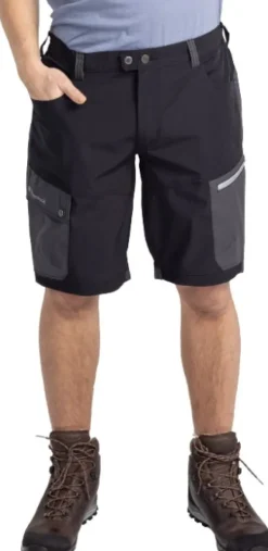 Pinewood Shortsit^Finnveden Trail Hybrid Shorts shortsit, tummanharmaa/musta