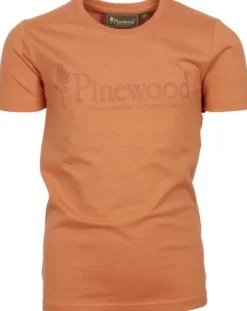 Pinewood Lasten Paidat, Hupparit Ja Fleecet^Kids Outdoor Life T-Shirt Kids lasten t-paita, oranssi