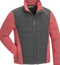 Pinewood Kids Thelon Padded Jacket lasten takki, roosa/harmaa| Lasten Metsästysvaatteet