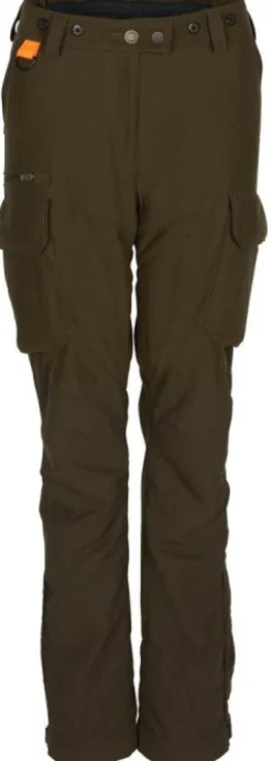 Pinewood Småland Forest Trousers naisten metsästys- ja ulkoiluhousut, tummanvihreä| Naisten metsästysvaatteet/Naisten Metsästyshousut