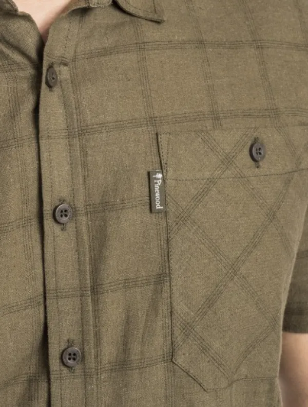 Pinewood Metsästyspaidat^Värnamo Hemp Shirt paita, vihreä